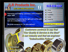 Tablet Screenshot of jlrproducts.com